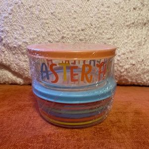 Spritz Easter Glass Containers with Tops, New